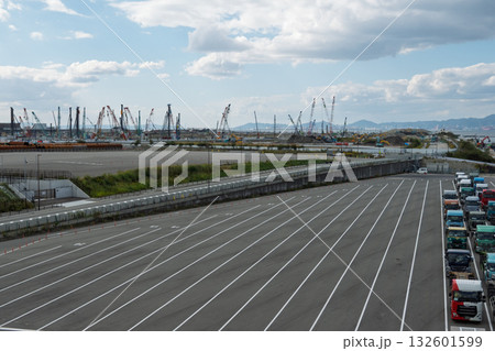 大阪・関西万博終焉 解体工事現場の記録 駐車場からIR工事風景 大阪・関西万博終焉 解体工事現場の記録 駐車場からIR工事風景 132601599