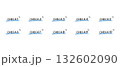 手書きの数字あしらいセット　チェック/check　水彩風塗り(グローバルカラーで色変更可能) 132602090