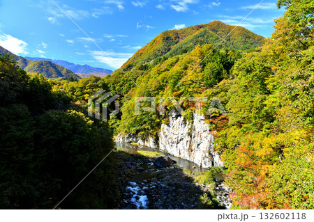 竹の上橋/鬼怒川より上流方向を望む(栃木県日光市)【2025.10】 竹の上橋/鬼怒川より上流方向を望む(栃木県日光市)【2025.10】 132602118