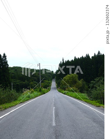 まっすぐな道 まっすぐな道 132602374