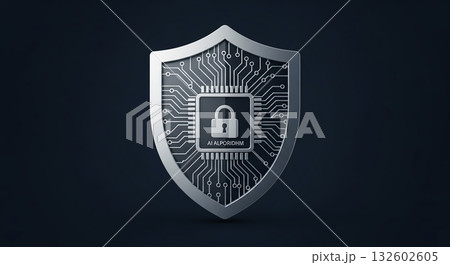 AIが守る未来のセキュリティ、堅牢な盾 132602605