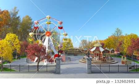 遊園地 遊園地 132602691