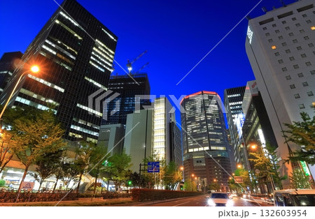 【大阪府】大阪 梅田の夜景 【大阪府】大阪 梅田の夜景 132603954