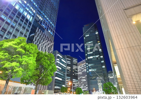 【大阪府】大阪 梅田の夜景 【大阪府】大阪 梅田の夜景 132603964