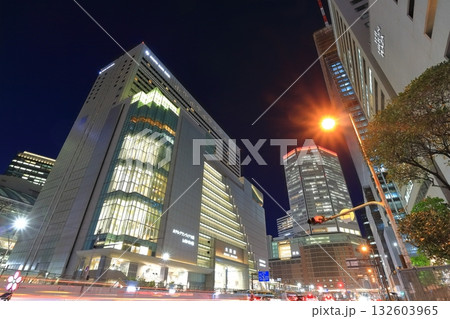 【大阪府】大阪 梅田の夜景 JR大阪駅 【大阪府】大阪 梅田の夜景 JR大阪駅 132603965