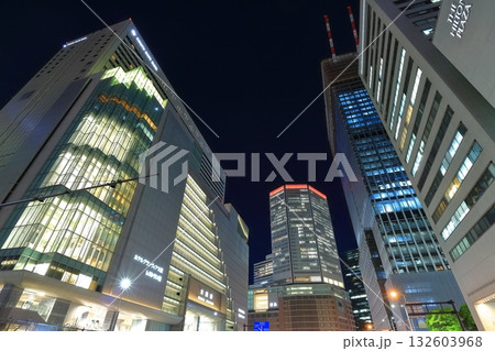 【大阪府】大阪 梅田の夜景 JR大阪駅 【大阪府】大阪 梅田の夜景 JR大阪駅 132603968