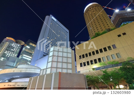 【大阪府】大阪 梅田の夜景 丸ビル 【大阪府】大阪 梅田の夜景 丸ビル 132603980
