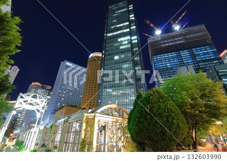【大阪府】大阪 梅田の夜景 【大阪府】大阪 梅田の夜景 132603990