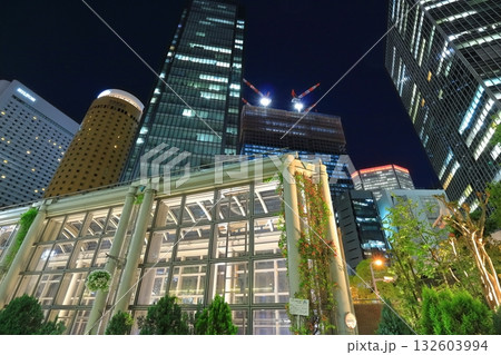 【大阪府】大阪　梅田の夜景　 132603994