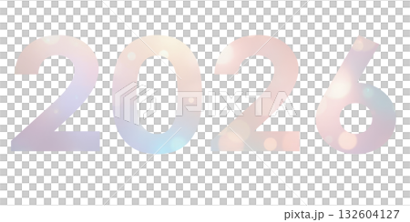 Soft pastel bokeh numbers 2026 year on transparent or white background, blurred effect, light glow, New Year, celebration, future, bright festive background Soft pastel bokeh numbers 2026 year on transparent or white background, blurred effect, light glow, New Year, celebration, future, bright festive background 132604127