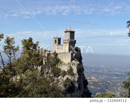 View from the ancient city of San Marino 132604512