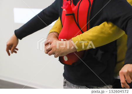 first aid course - company safety - Heimlich maneuver first aid course - company safety - Heimlich maneuver 132604572