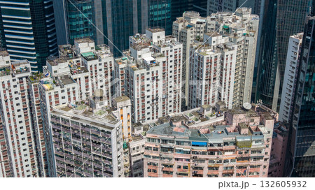 Oct 18 2025 Modern Residential Towers in Quarry Bay Hong Kong Oct 18 2025 Modern Residential Towers in Quarry Bay Hong Kong 132605932