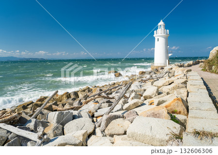 《愛知県》伊良湖岬灯台・渥美半島の先端 132606306