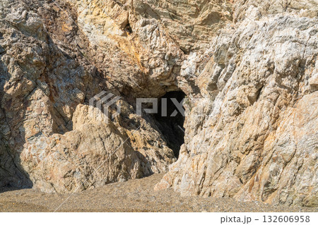 《愛知県》日出の石門の海岸線・伊良湖岬のビーチ 132606958