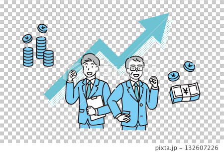 商人和金錢 132607226