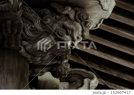 日龍峯寺高澤観音境内の景色 日龍峯寺高澤観音境内の景色 132607417