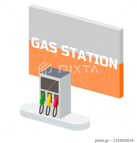 ガソリンスタンド 132608834