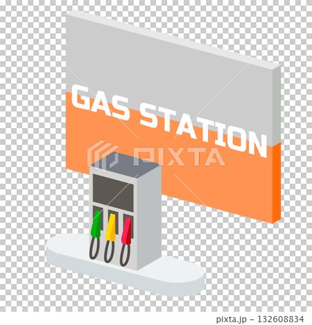 ガソリンスタンド 132608834