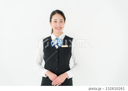 制服の女性 ビジネス ポートレート 制服の女性 ビジネス ポートレート 132610261