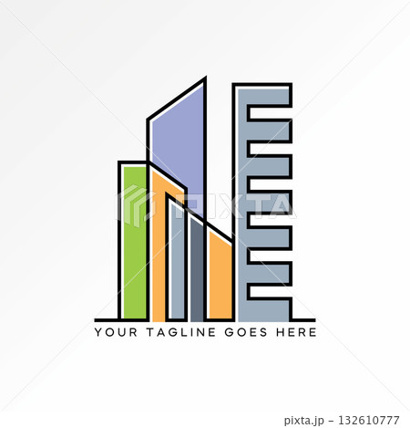 Logo design graphic concept creative premium vector stock image top town city property sell urban buildings corporate concept highway office landscape Logo design graphic concept creative premium vector stock image top town city property sell urban buildings corporate concept highway office landscape 132610777