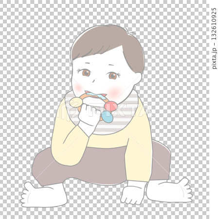 嬰兒舔玩具 嬰兒舔玩具 132610925