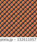 ジャックオランタンのパターンイラスト ジャックオランタンのパターンイラスト 132611057