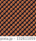ジャックオランタンのパターンイラスト ジャックオランタンのパターンイラスト 132611059