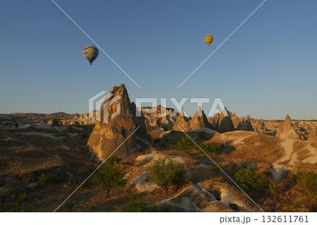 カッパドキアの熱気球 132611761