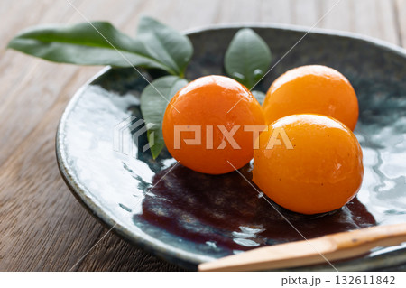 金柑の甘露煮　写真素材 132611842