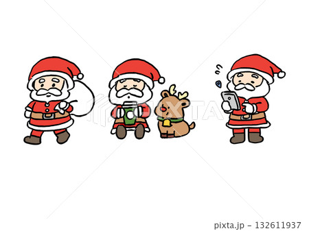 サンタクロースセット サンタクロースセット 132611937