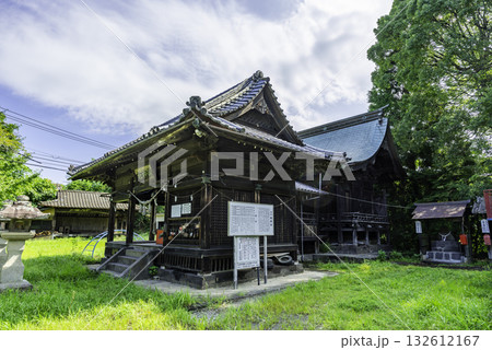 竹田の町並み　岡神社　社殿　大分県竹田市 132612167
