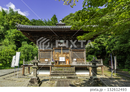 竹田の町並み　愛染堂　願成院本堂　大分県竹田市 132612493