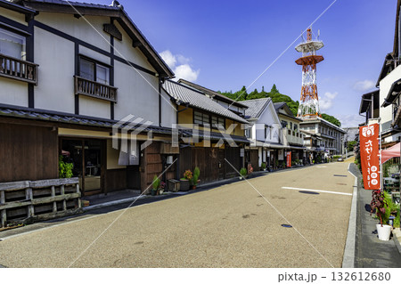 竹田の町並み　下本町通り　大分県竹田市 132612680