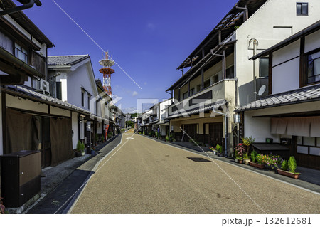 竹田の町並み 下本町通り 大分県竹田市 竹田の町並み 下本町通り 大分県竹田市 132612681