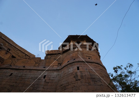 インド ジャイサルメールの街並み インド ジャイサルメールの街並み 132613477