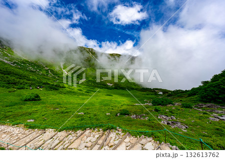 8月の千畳敷カールの風景 132613762