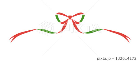リボンのデコレーション素材、フレーム 132614172