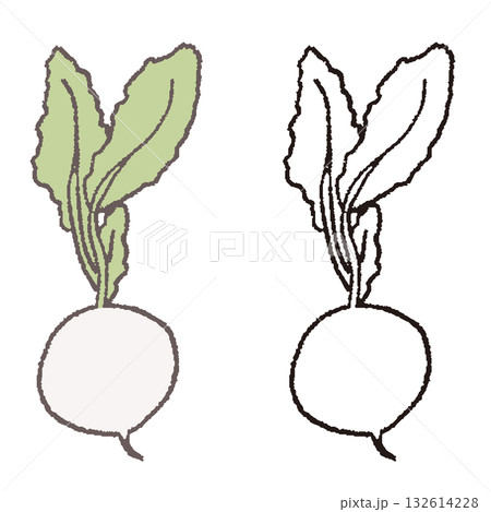 手描きのすずな 132614228