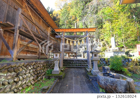 奉納歌舞伎舞台／福島県会津郡 檜枝岐村 132618024