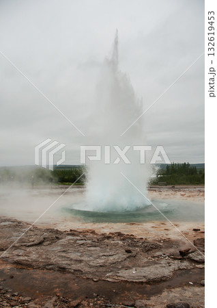 Geyser Stokkur, in Iceland 132619453