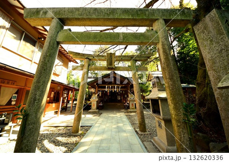 京都府　伏見稲荷大社　伏見神宝神社 拝殿　京都市伏見区深草藪之内町　2022 年 2月 132620336