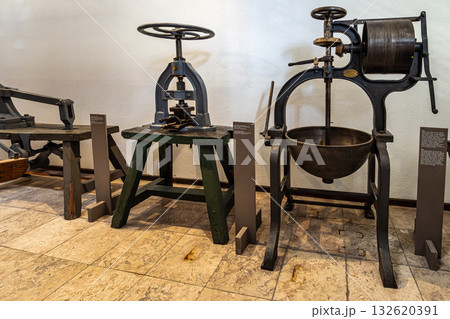 Setubal, Portugal - Feb 28, 2025: The Michel Giacometti Labor Museum in Setubal, Portugal 132620391