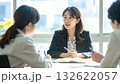顧客に親身なアドバイスをするビジネスパーソン 132622057