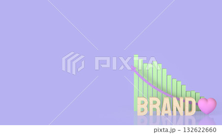 The Brand for Product or marketing concept 3d Rendering. The Brand for Product or marketing concept 3d Rendering. 132622660