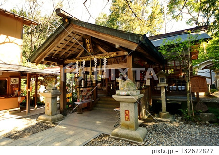 京都府　伏見稲荷大社　伏見神宝神社 拝殿　京都市伏見区深草藪之内町　2022 年 2月 132622827