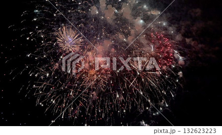 colorful explosive sky spectacle, bright layered explosions light up night, multicolored fireworks burst creating dramatic night scene, an intricate explosion of colors and smoke paints night sky colorful explosive sky spectacle, bright layered explosions light up night, multicolored fireworks burst creating dramatic night scene, an intricate explosion of colors and smoke paints night sky 132623223