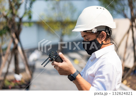 Aerial Precision defines balance between human skill technological accuracy in modern field operations, Innovation and control through the lens of drone technology. 132624821