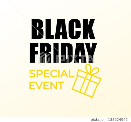 black friday special event sale promotion 132624943