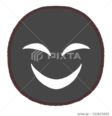 悪人の仮面イラスト 132625695